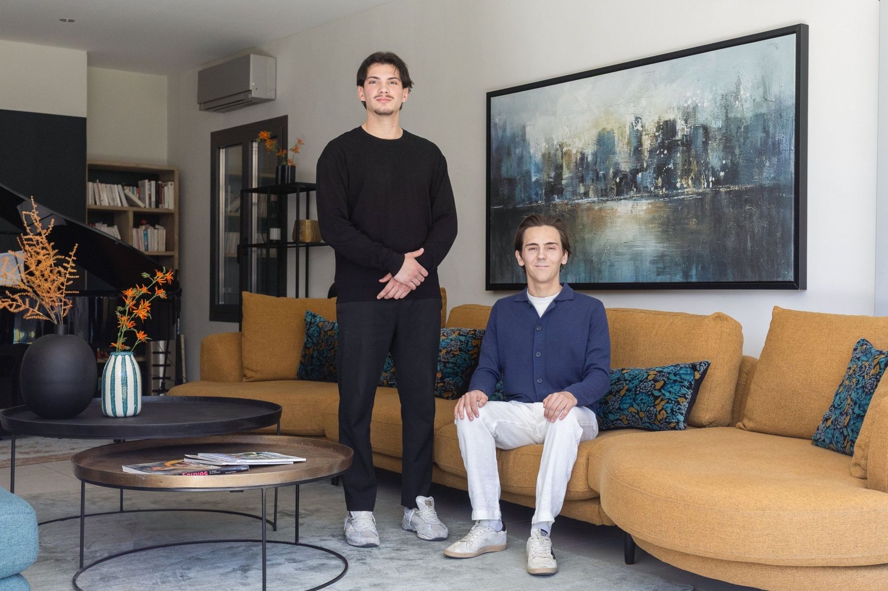 Emilio Arias et Maximilien Veronico, fondateurs d'EmiRise