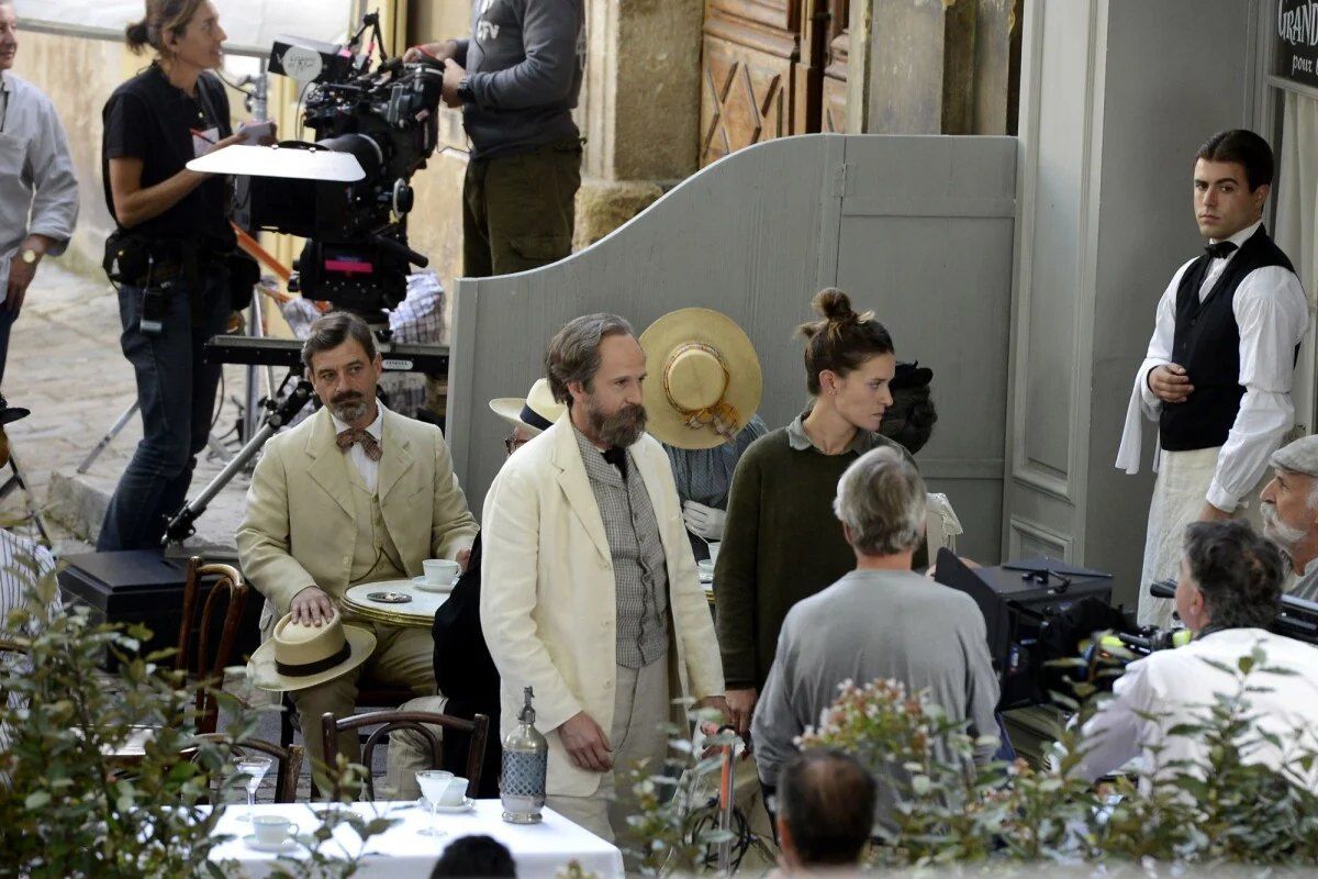 Le tournage de Cézanne et moi